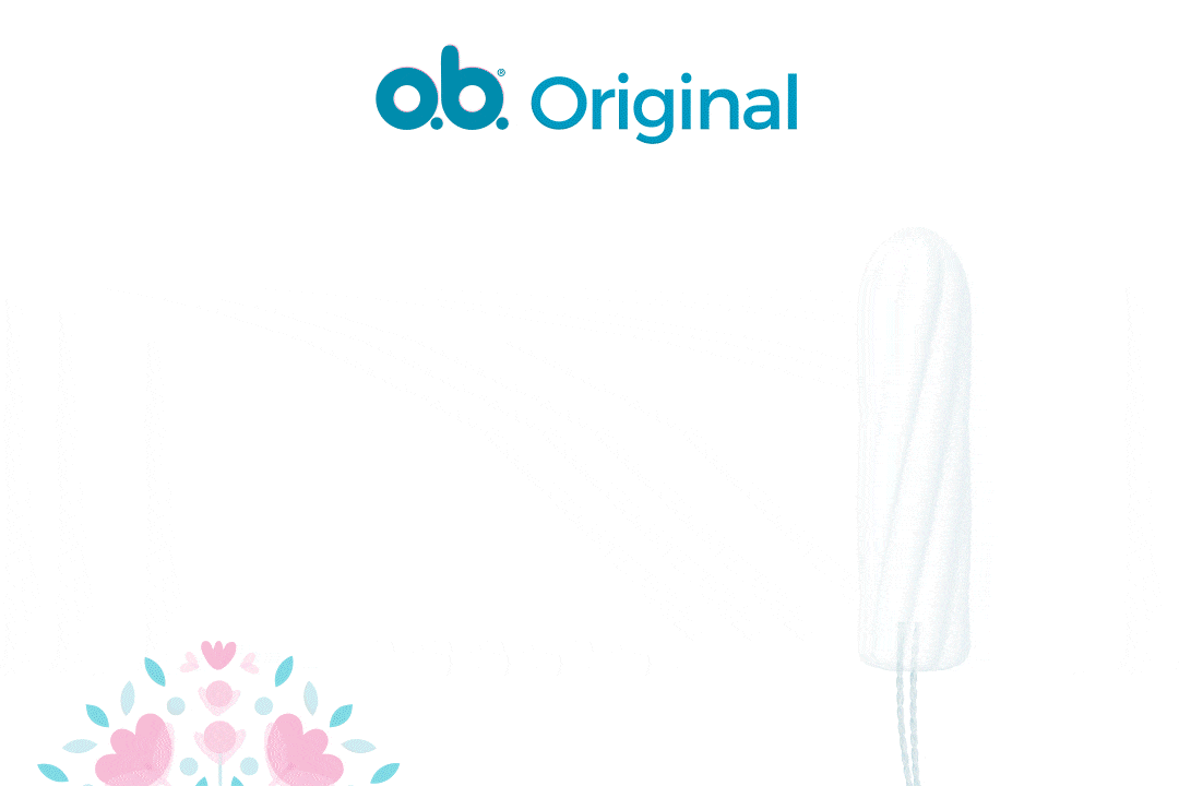 Animation zur o.b.® Original Produktlinie